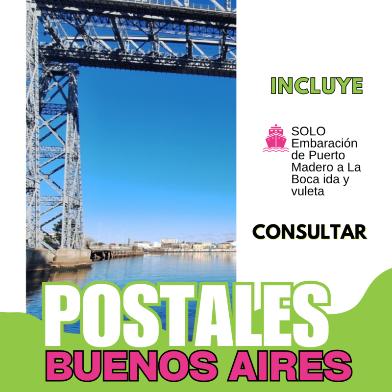 Embarcación De Puerto Madero A La Boca