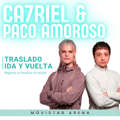 Ca7Riel & Paco Amoroso
