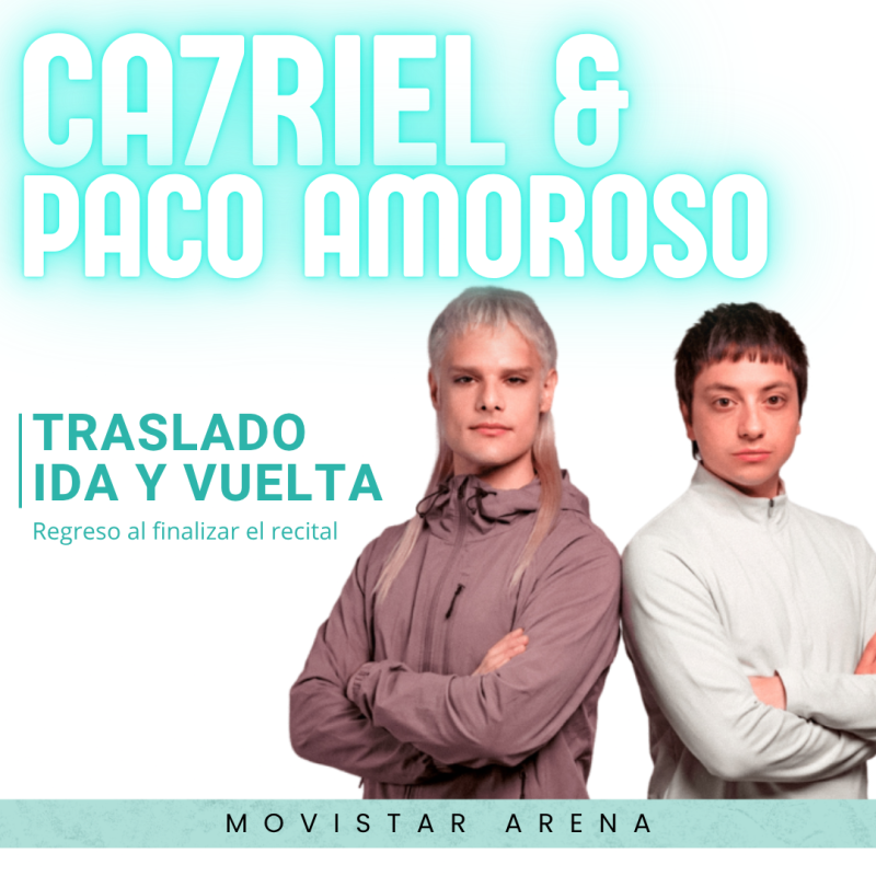Ca7Riel & Paco Amoroso