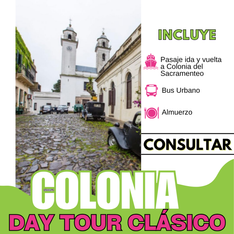 Colonia Del Sacramento - Day Tour Clásico