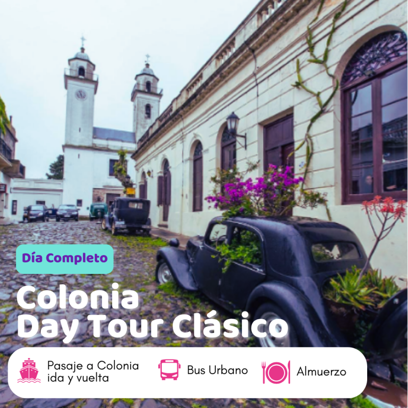 Excursión Día Completo - Colonia Del Sacramento - Day Tour Clásico
