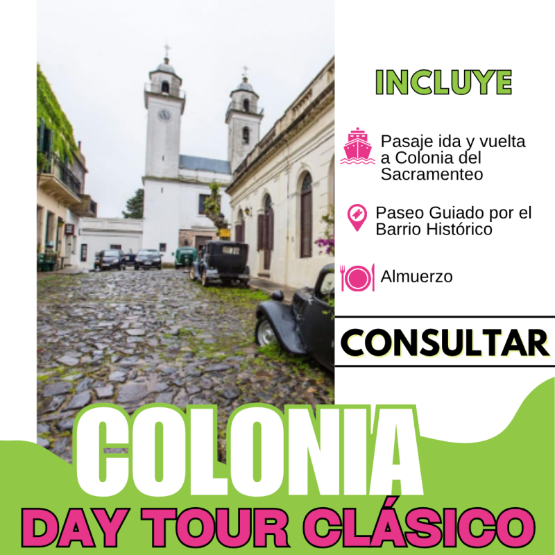 Colonia Del Sacramento - Day Tour Clásico