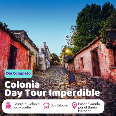 Excursión Día Completo - Colonia Del Sacramento - Day Tour Imperdible