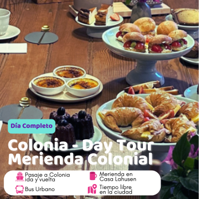 Excursión Día Completo - Colonia Del Sacramento - Merienda Colonial