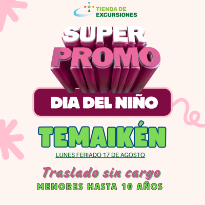 Dia Completo Temaikén - Promo Día Del Niño