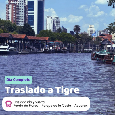 Excursion De Dia Completo - Traslado A Tigre - Puerto De Frutos - Parque De La Costa