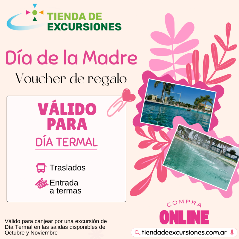 Gift Card Día De La Madre - Día Termal